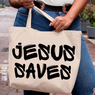 Eco Bag Frases - Jesus Saves