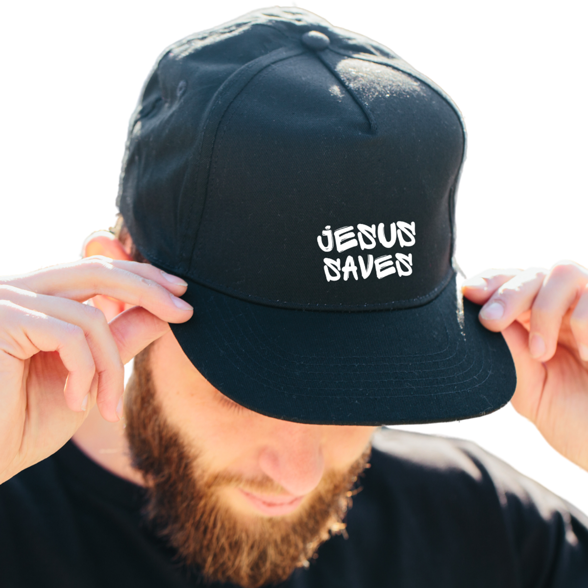 Nome do produto: Boné Frases - Jesus Saves