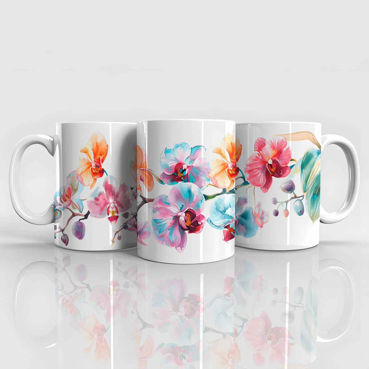 Nome do produto: Orquídeas coloridas