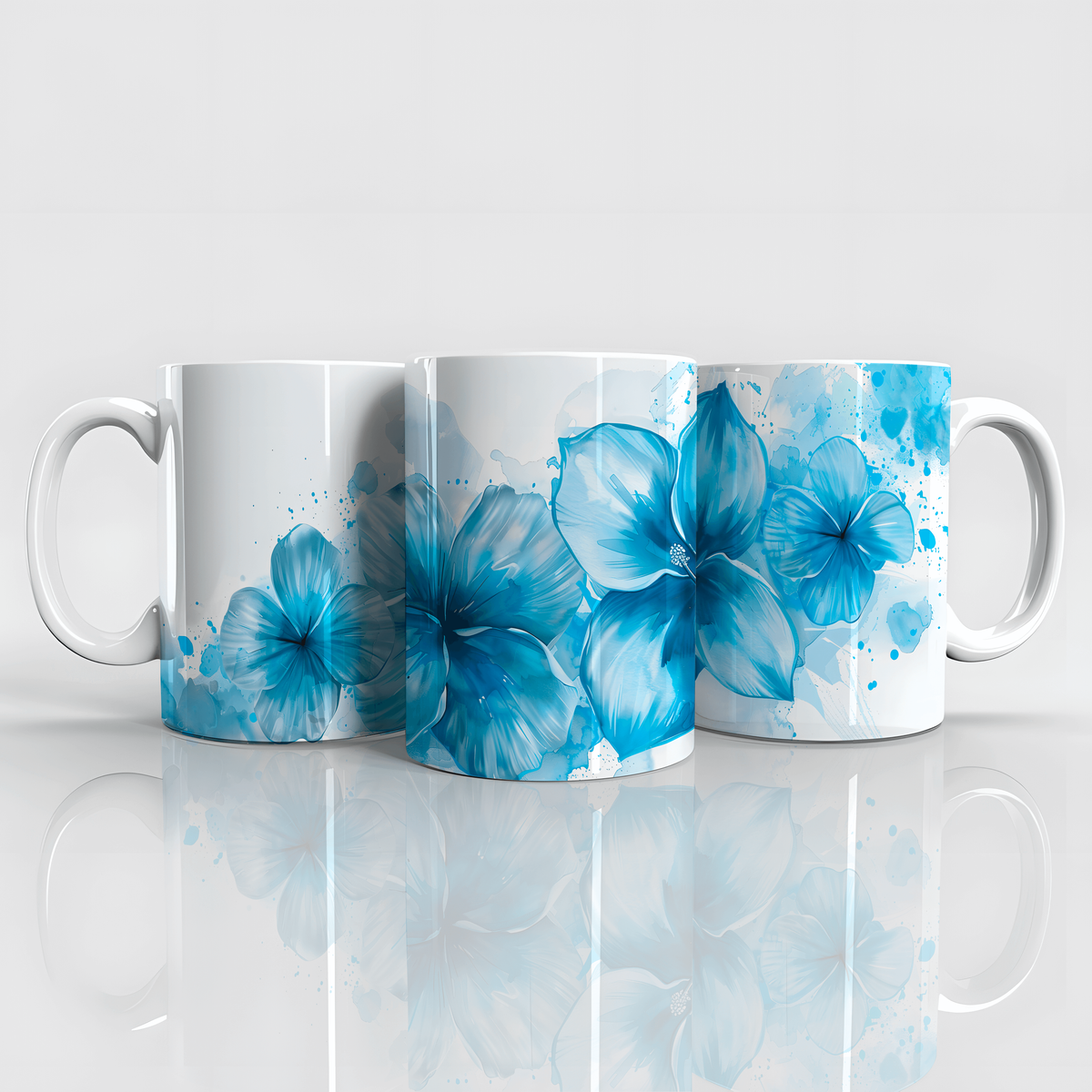 Nome do produto: Flores azuis 6