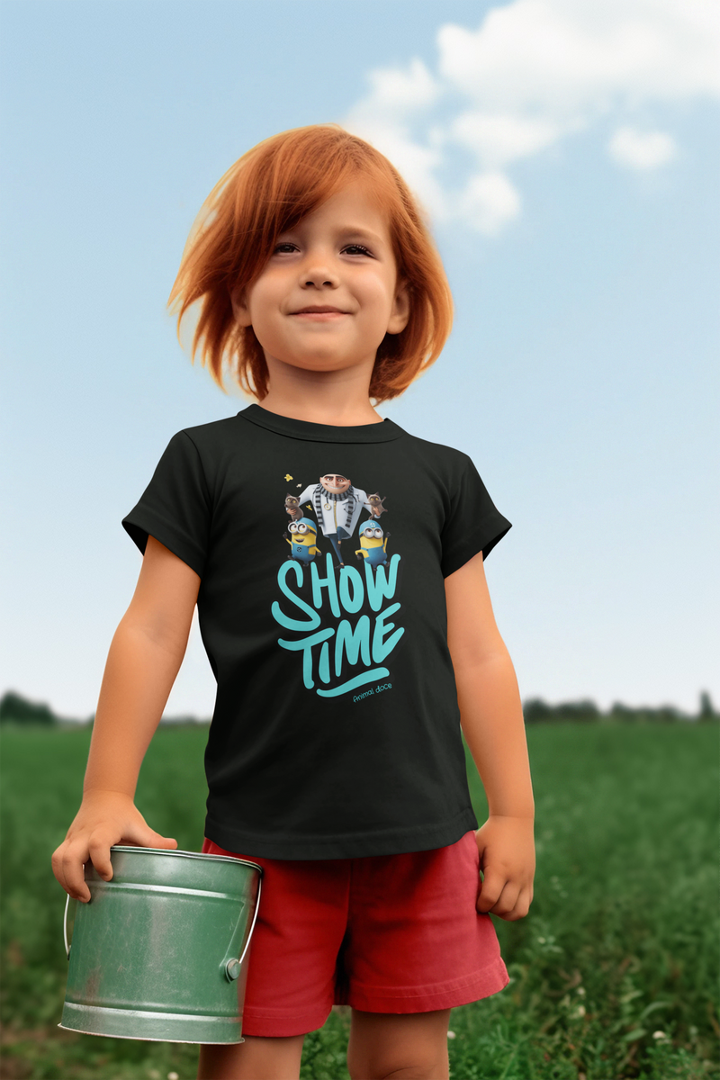 Nome do produto: CAMISETA QUALITY INFANTIL, MEU MALVADO FAVORITO SHOW TIME-2 A  8 ANOS