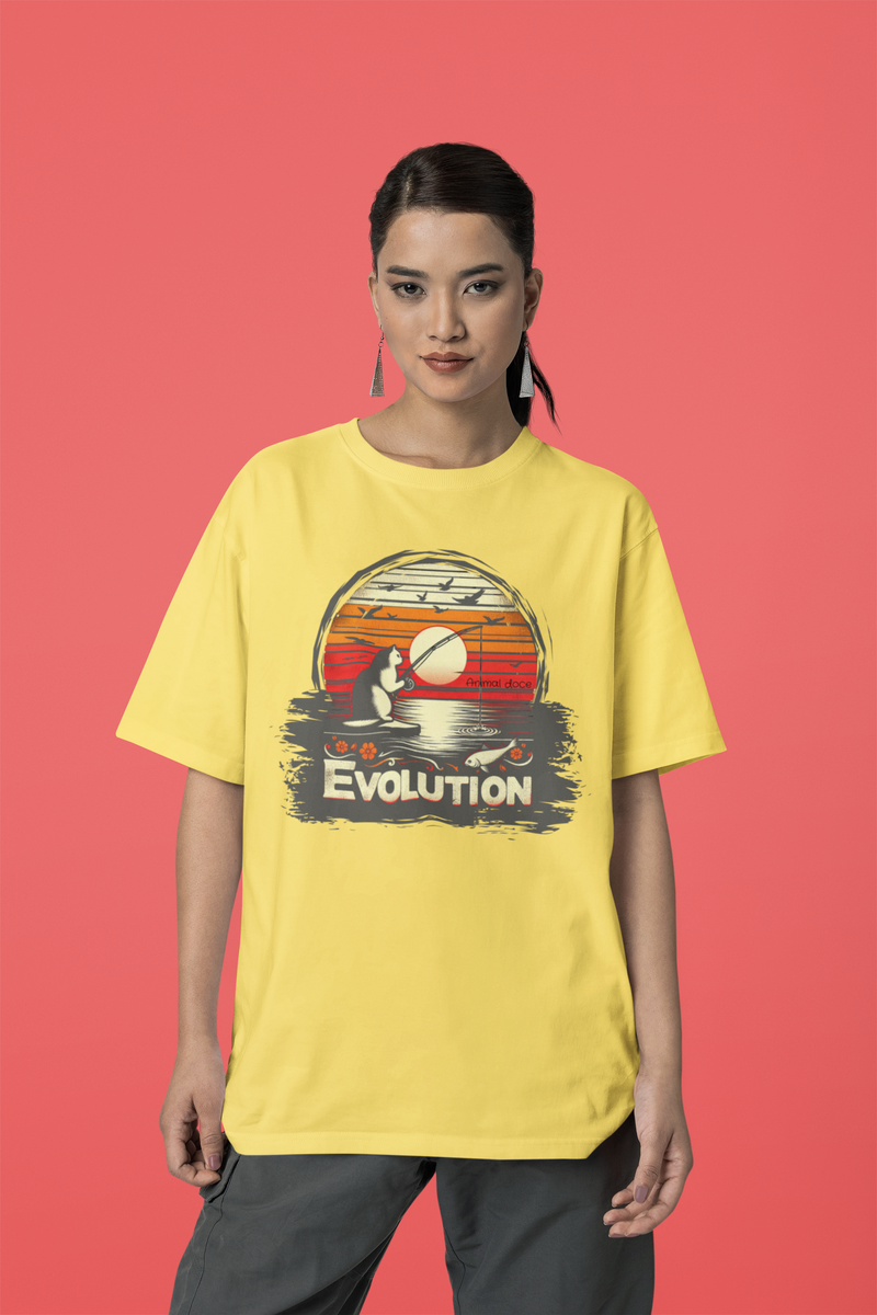 Nome do produto: CAMISETA T-SHIRT ESTONADA, CAT EVOUTION