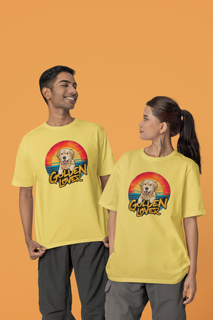 Nome do produtoCAMISETA T-SHIRT ESTONADA, DOG GOLDEN LOVER