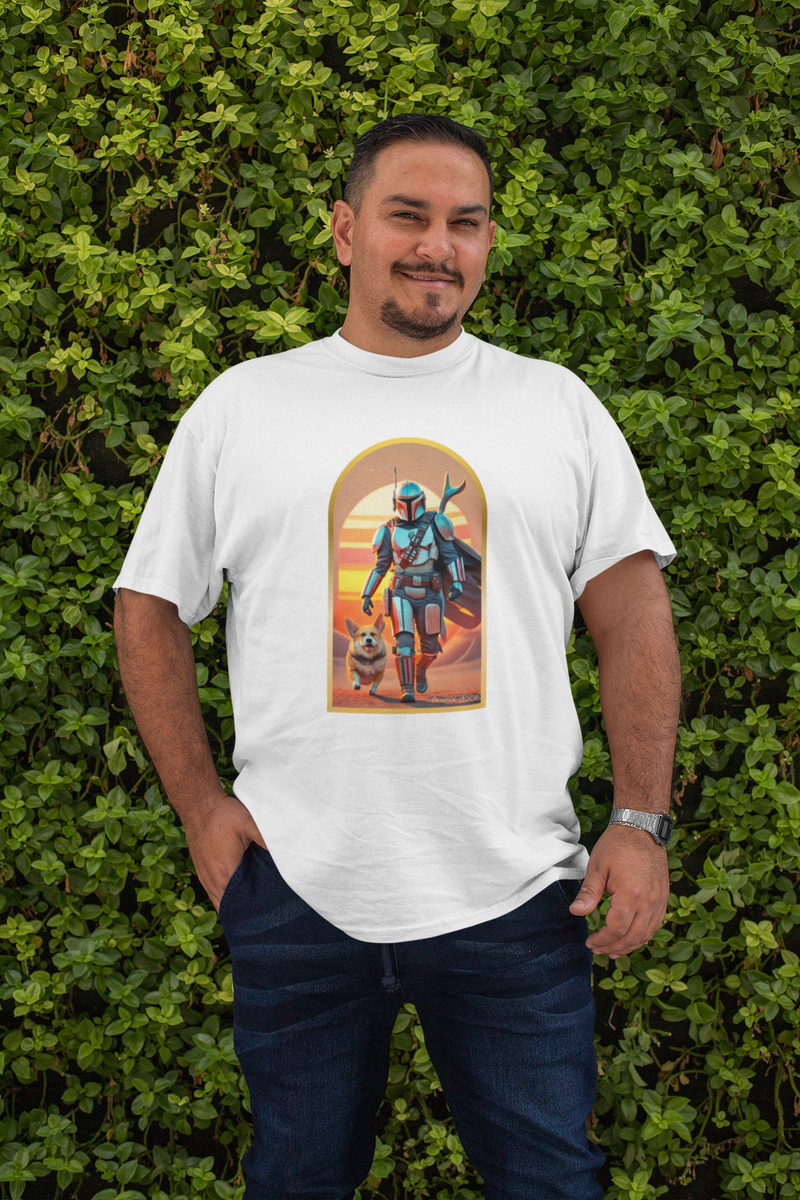 Nome do produto: CAMISETA T-SHIRT PLUS SIZE, DOG STAR WARS