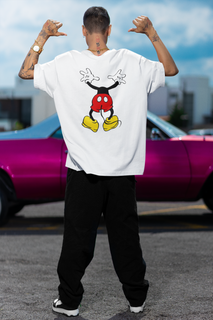 CAMISETA OVERSIZED COSTAS, MICKEY MOUSE