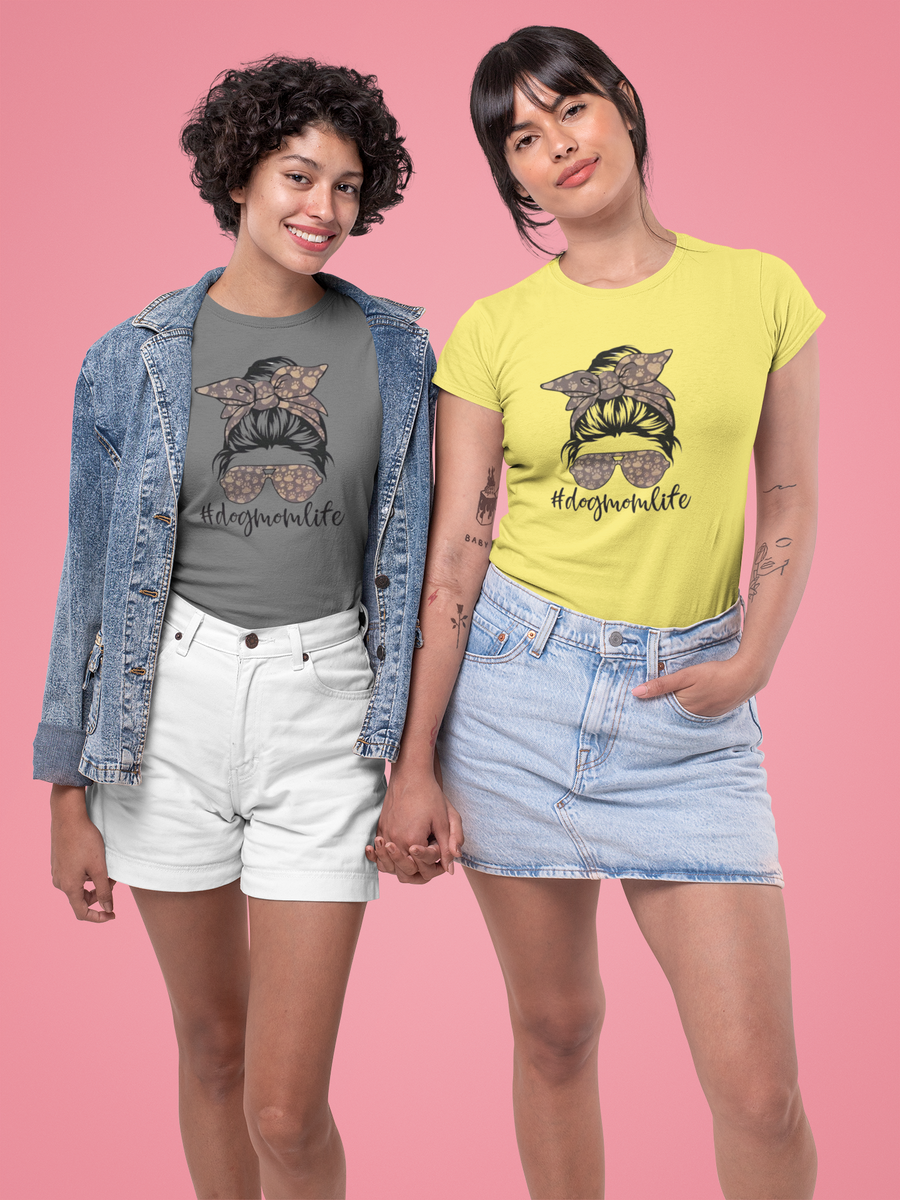 Nome do produto: CAMISETA BABY LONG ESTONADA, PET DOG MOM