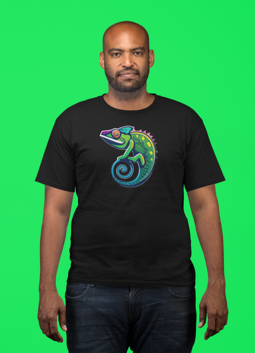 Nome do produto: CAMISETA T-SHIRT PLUS SIZE, CAMELEON