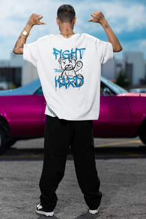 CAMISETA OVERSIZED COSTAS, URSINHO FIGHT HARD