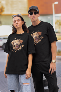 Nome do produtoCAMISETA T-SHIRT PRIME, ESTILO 3D DOG CARAMELO