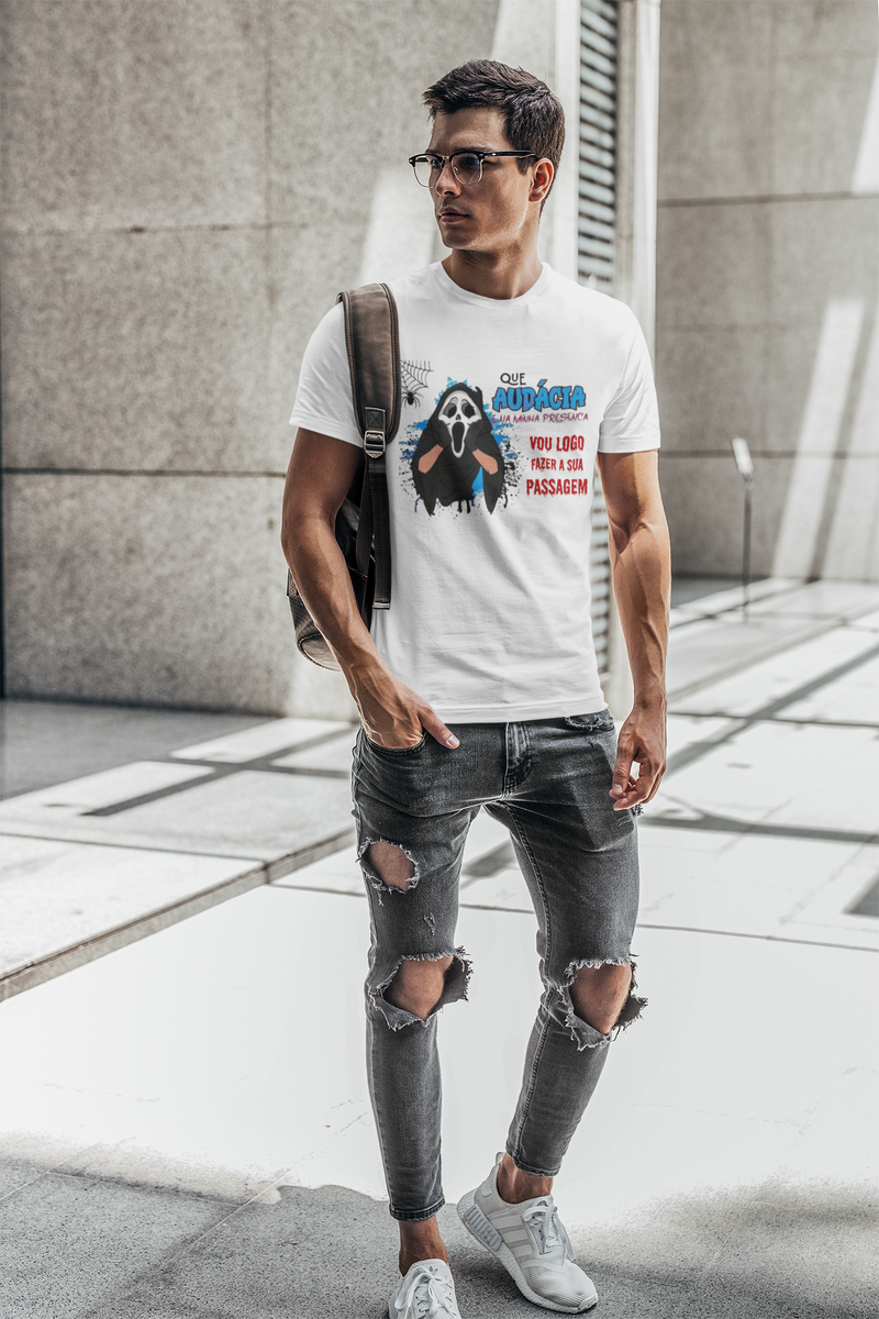 Nome do produto: CAMISETA T-SHIRT PRIME, AMOSTRADINHO QUE AUDÁCIA