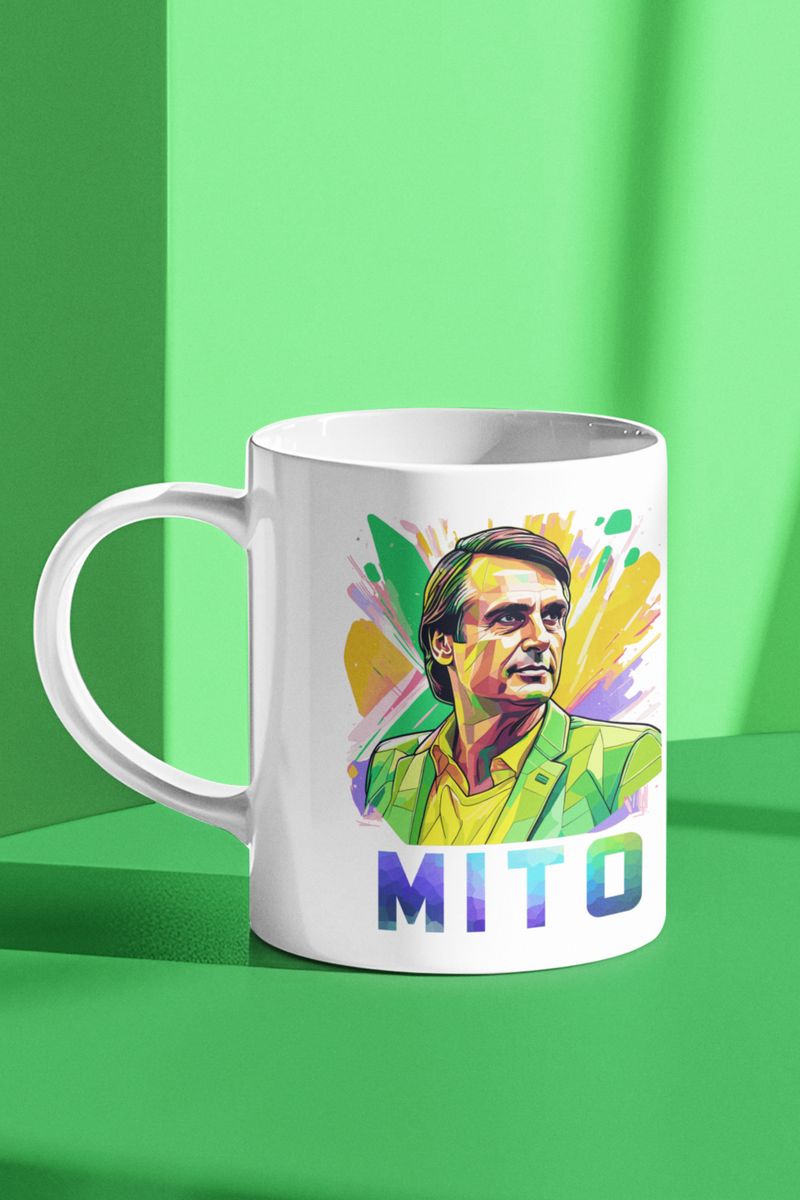 Nome do produto: Caneca Mito Poligonal