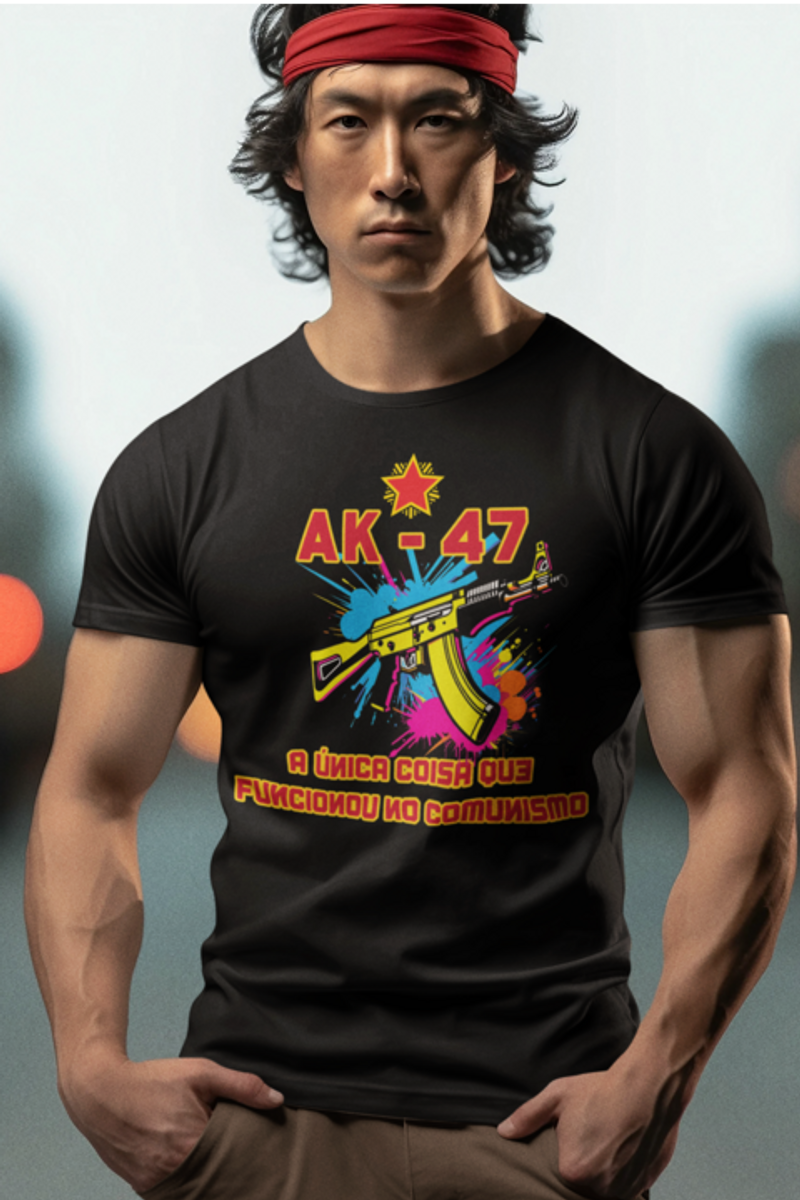 Nome do produto: Camiseta AK-47 Comunismo