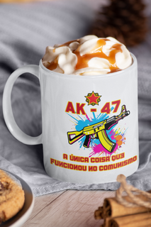 Caneca AK-47 Comunismo (Branca)