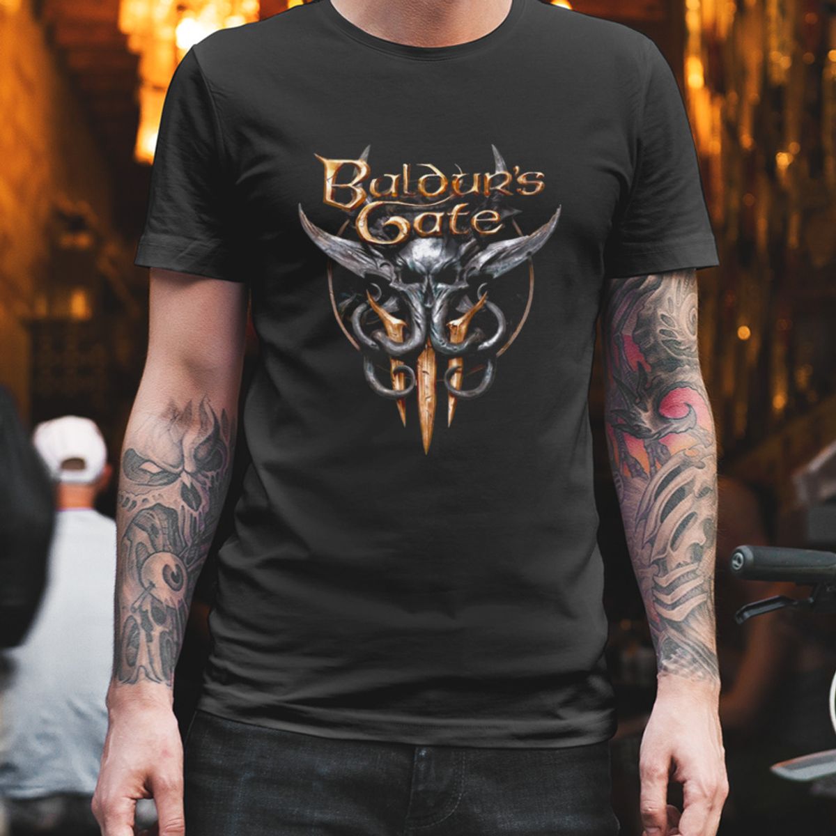 Nome do produto: Camiseta Exclusiva Baldur\'s Gate 3