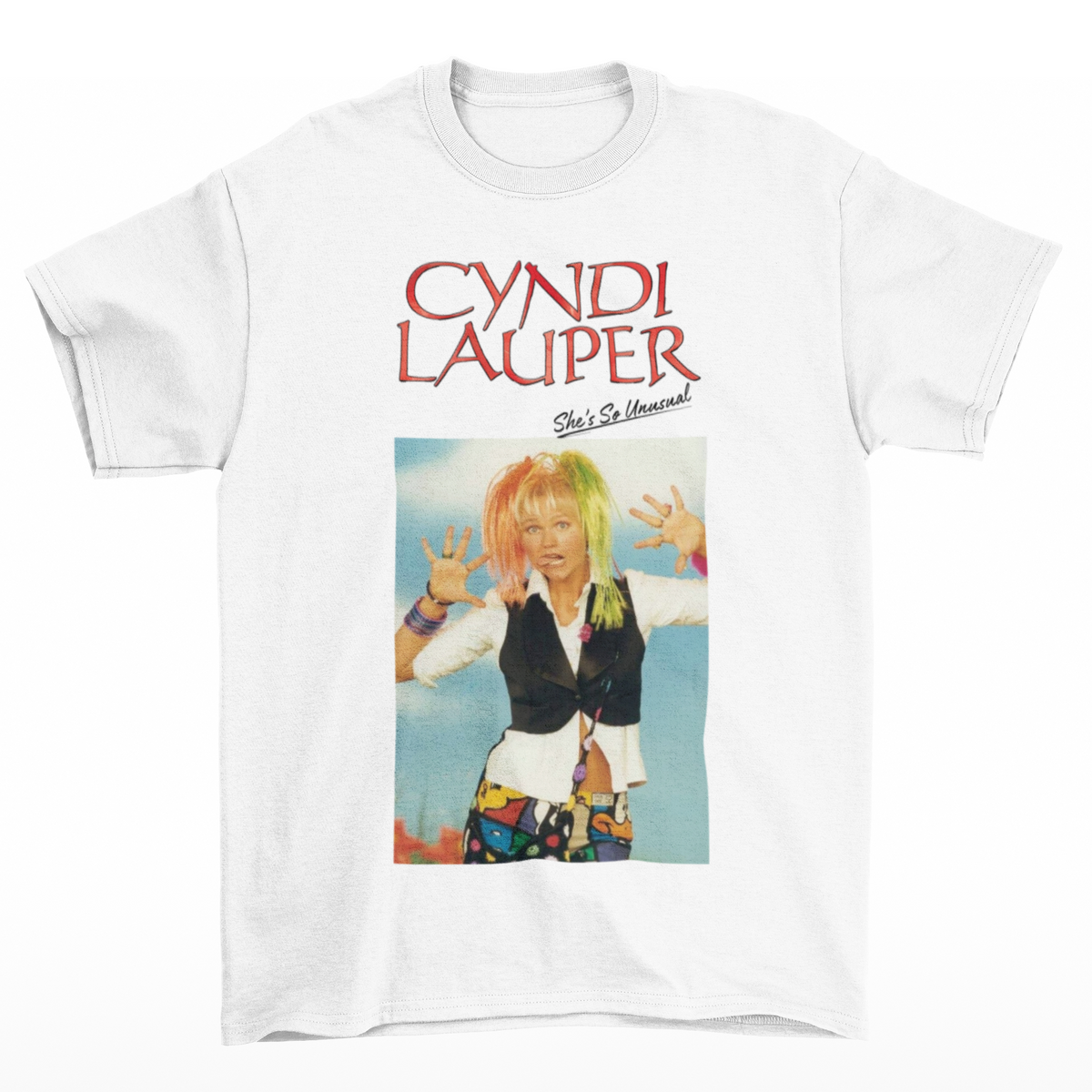 Nome do produto: Camiseta Cyndi Lauper PLUS SIZE