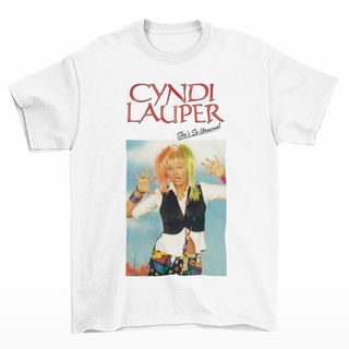 Camiseta Cyndi Lauper PLUS SIZE