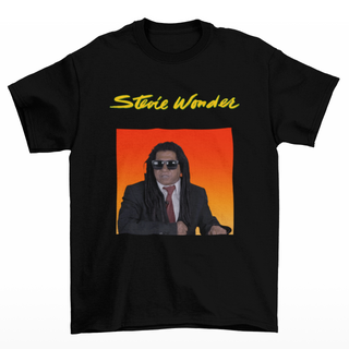 Camiseta Stevie Wonder PLUS SIZE