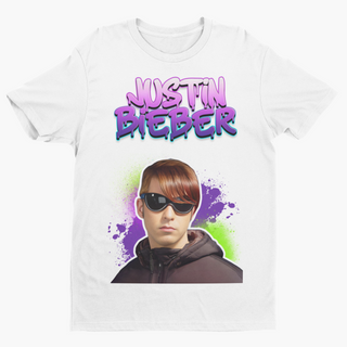 Camiseta Justin Bieber 2 PLUS SIZE