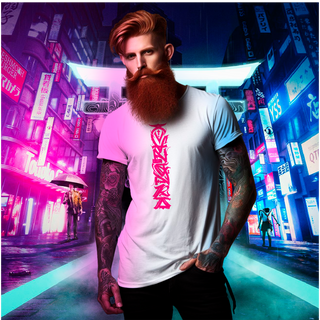 Nome do produtoT-shirt Unissex  -  Pink Lettering