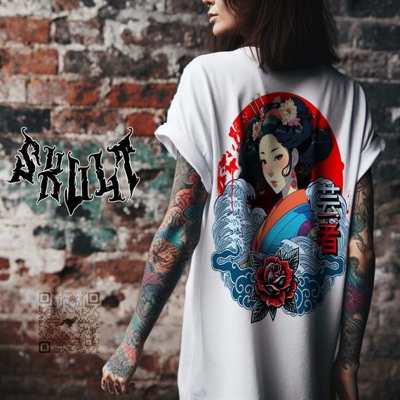 T-Shirt  -  Geisha