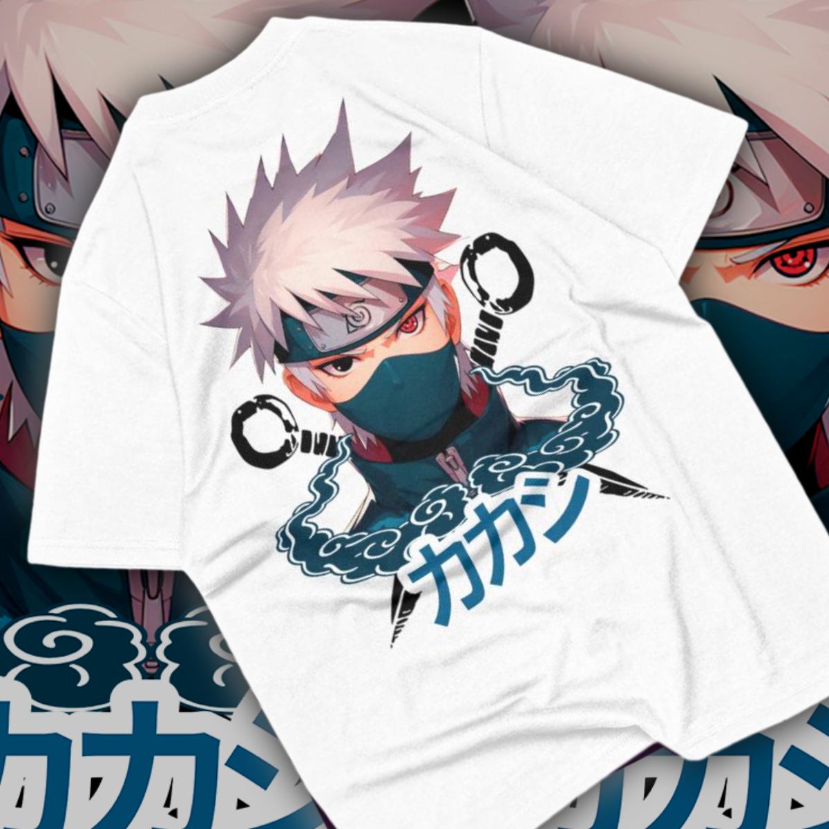 Nome do produto: T-Shirt  -  Kid Kakashi