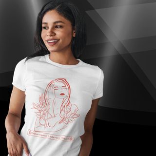 Camiseta Feminina Baby Long Nunca Esqueça O Quão Rara Você É