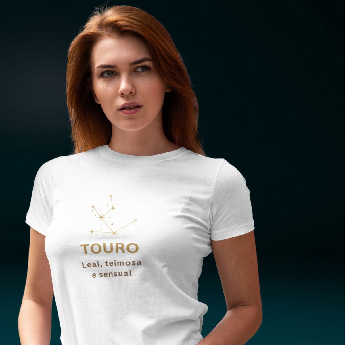 Nome do produto: Camiseta Feminina Baby Long Signo-Touro