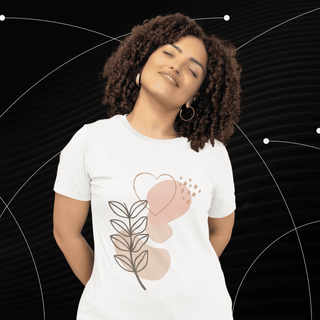 Nome do produtoCamiseta Feminina T-shirt Flores