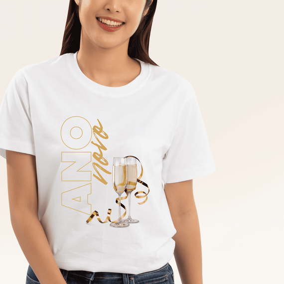 Camiseta Feminina T-shirt Coleção Fim De Ano