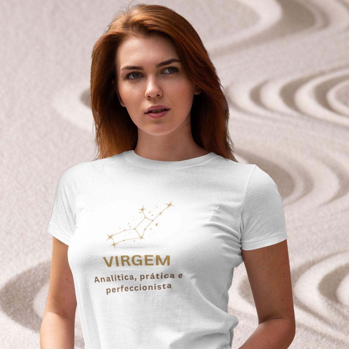Nome do produto: Camiseta Feminina Baby Long Signo-Virgem