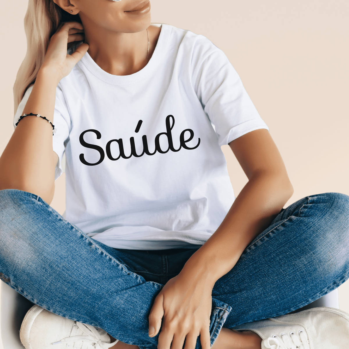 Nome do produto: Camiseta Feminina T-shirt Saúde