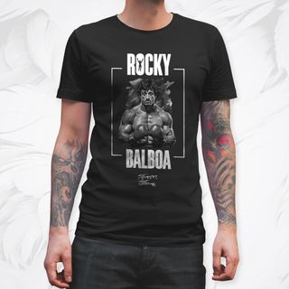 Camisa Rocky Balboa - A Lenda - Fonte Branca