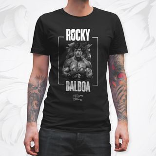 Camisa Rocky Balboa - Fonte Branca