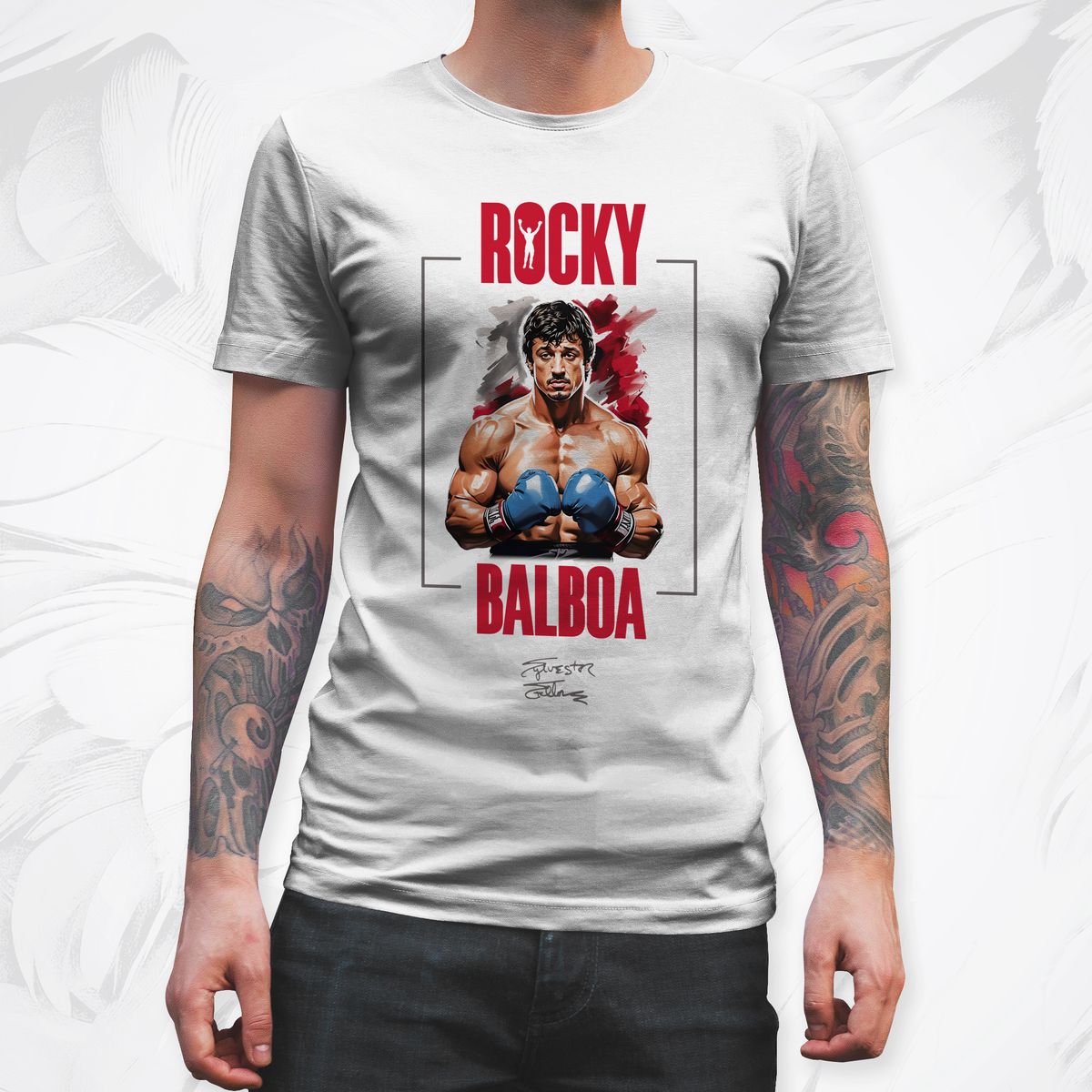 Nome do produto: Camisa Rocky Balboa - A Lenda 