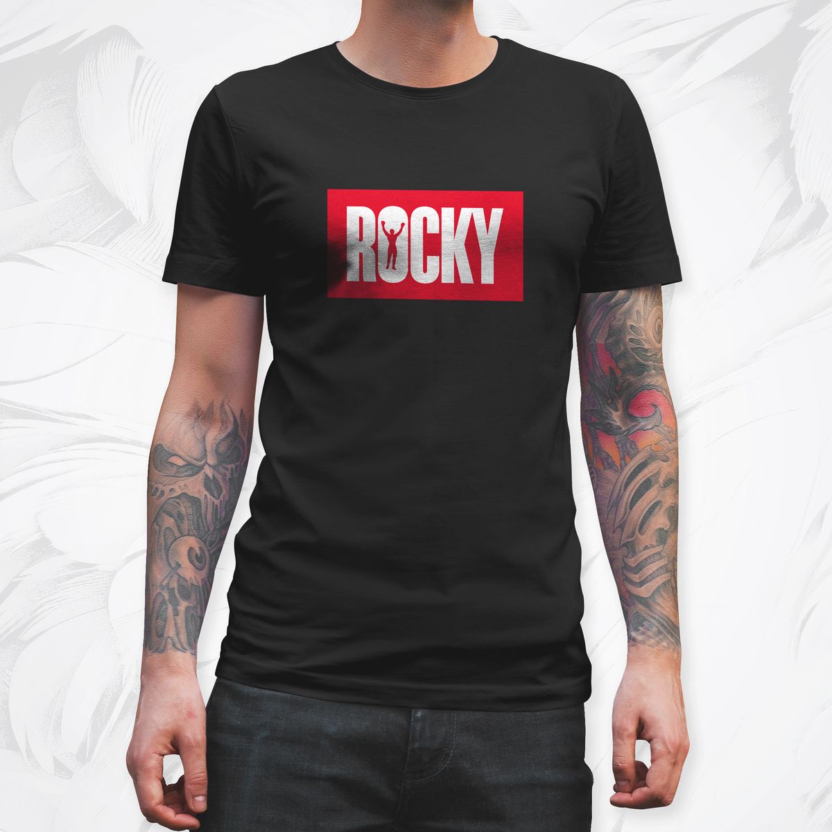 Nome do produto: Camisa Rocky Balboa - Identidade