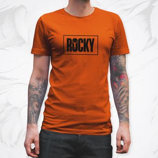 Camisa Rocky Balboa - Identidade - Fonte Preta