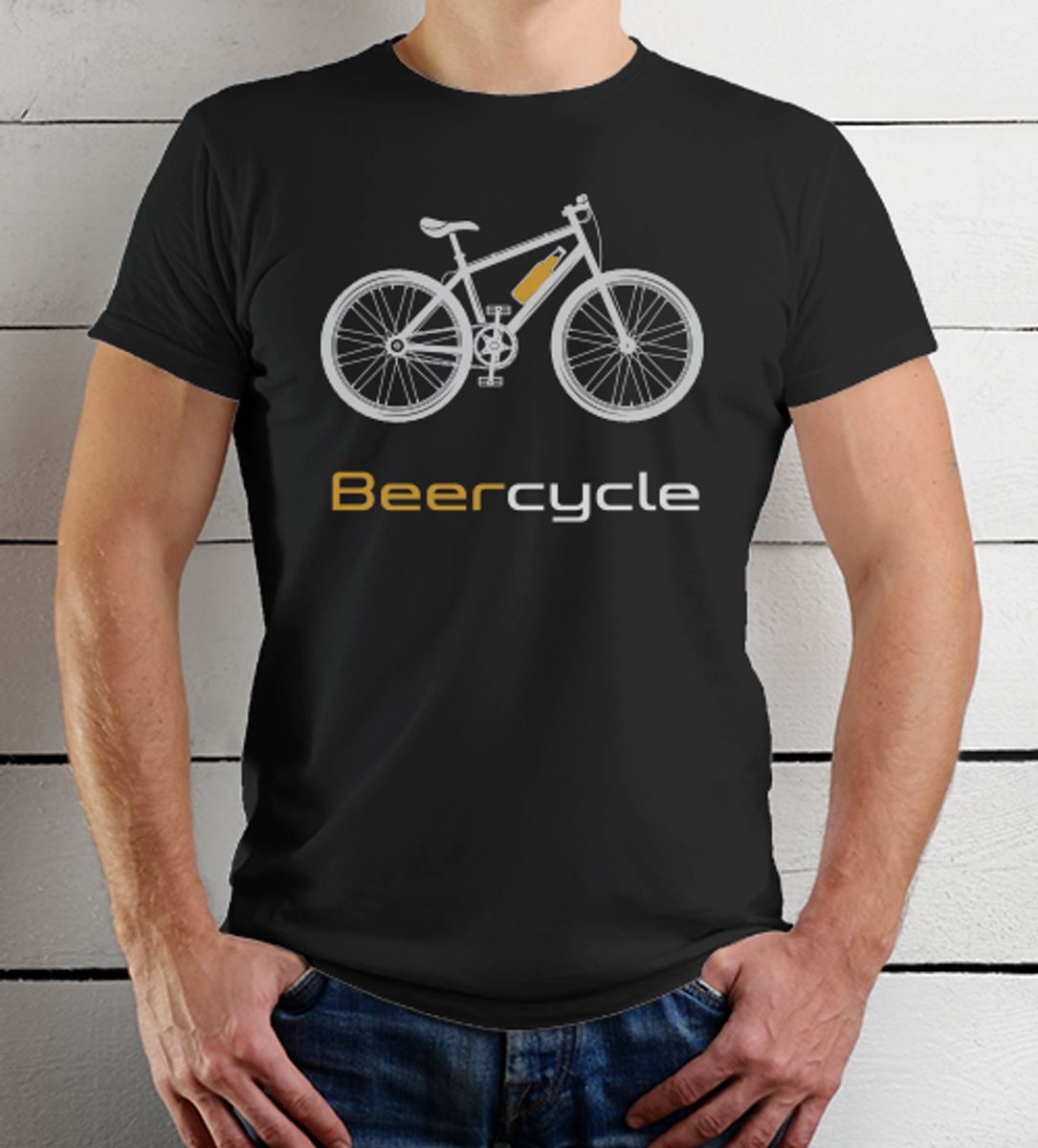 Nome do produto: Camiseta Beercycle - Estampa Clara