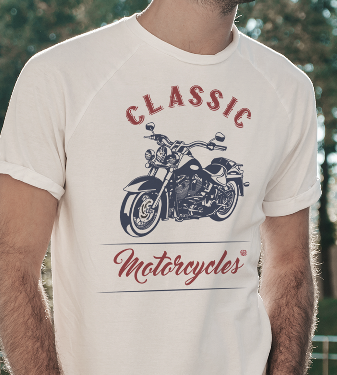 Nome do produto: Camiseta Motorcycle - Classic Vintage