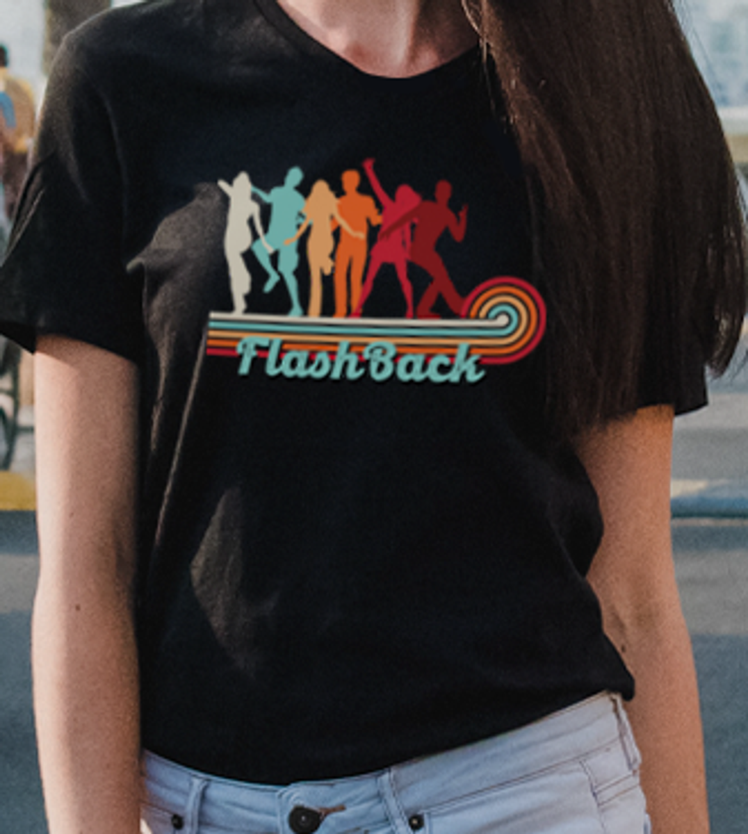 Nome do produto: Camiseta Flashback - Dance