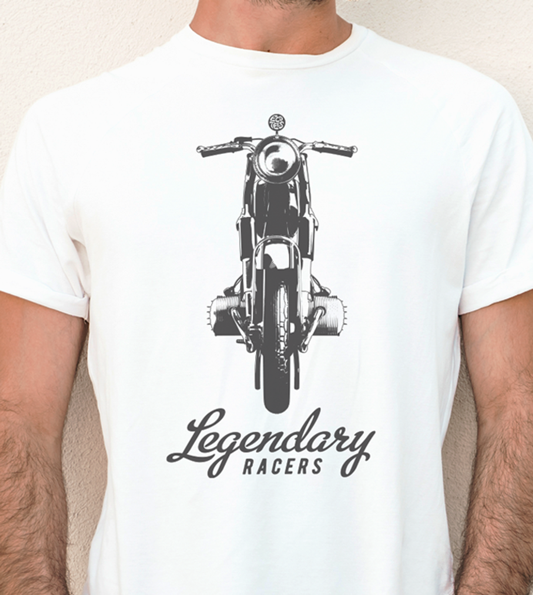 Nome do produto: Camiseta Motorcycles - Legendary Racers