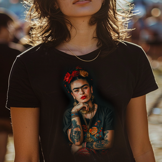 Camiseta Tattoo Frida - Unissex
