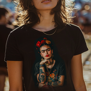 Camiseta Tattoo Frida - Unissex