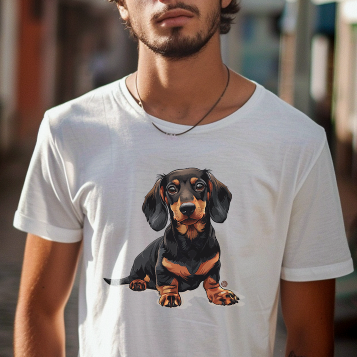 Nome do produto: Camiseta Pets - Dachshund - Unissex