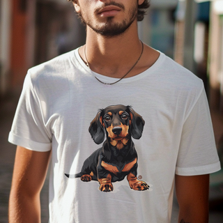 Camiseta Pets - Dachshund - Unissex