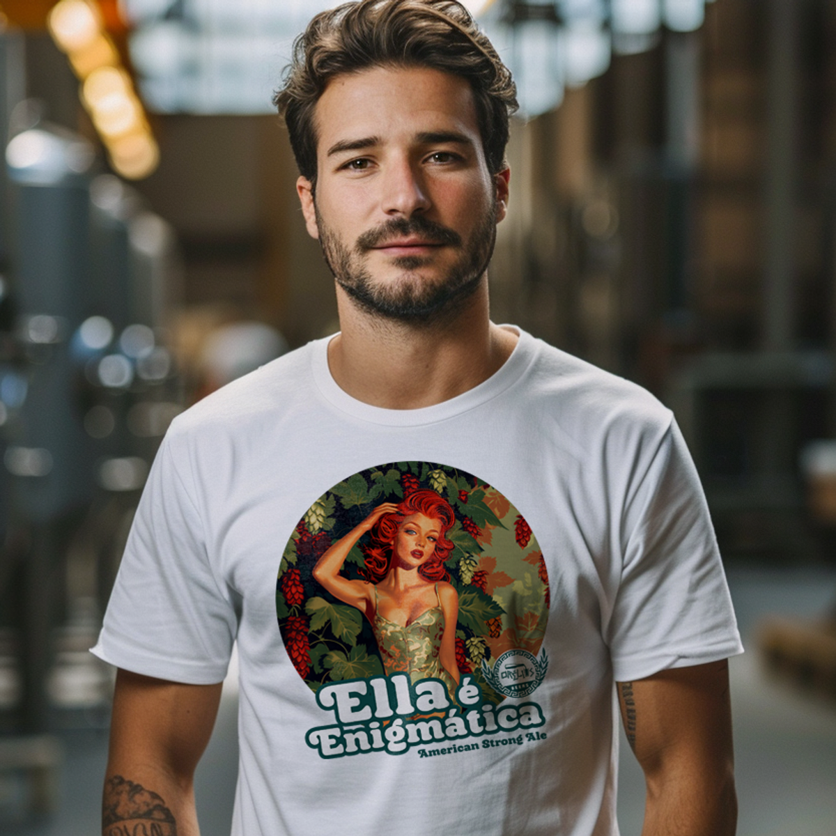 Nome do produto: Camiseta Orélius ELLA - Unissex