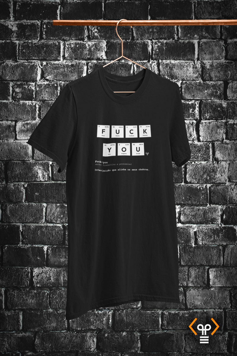 Nome do produto: Camiseta - Fuck you
