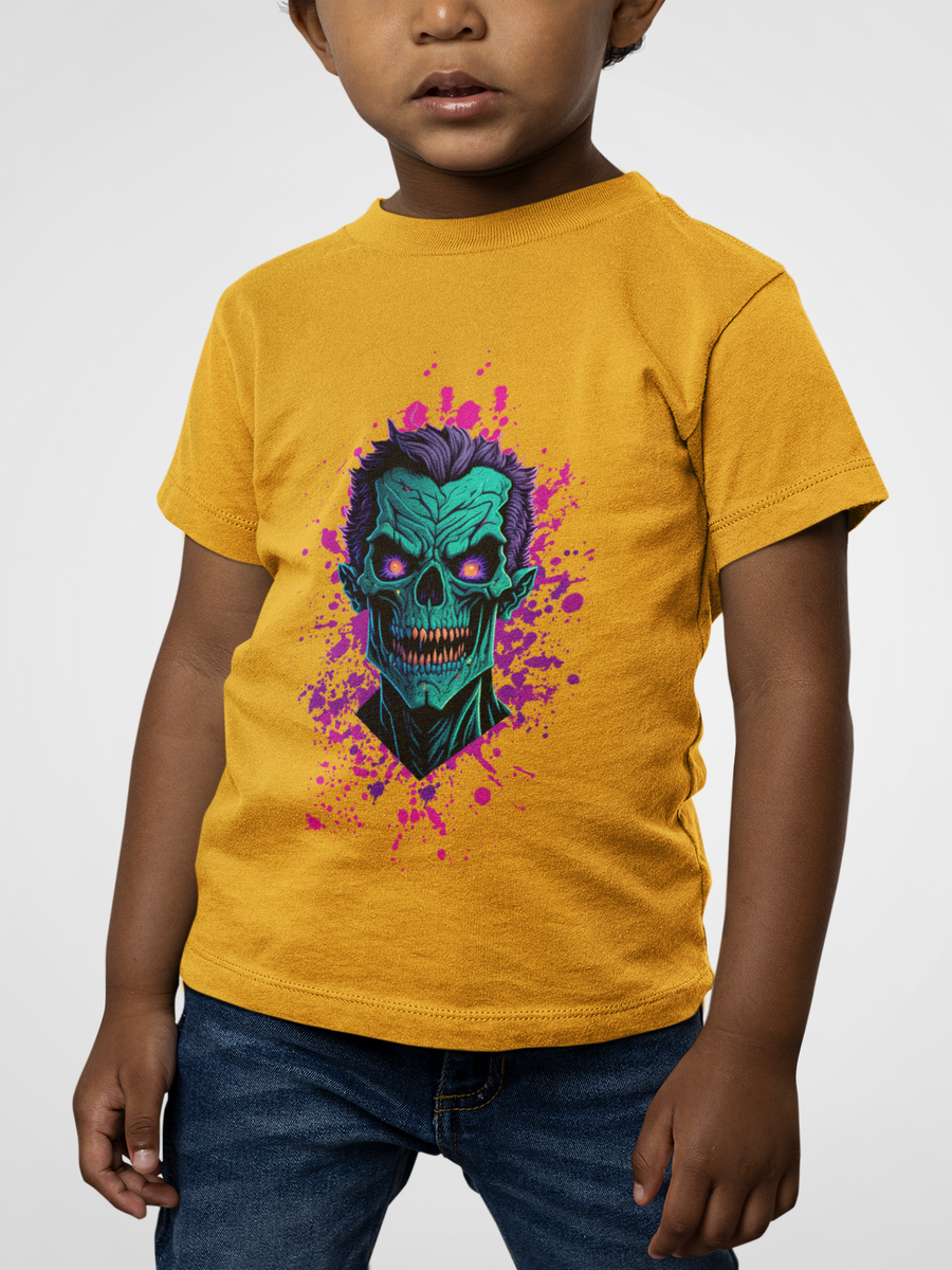 Nome do produto: Camiseta Infantil Classic - Zumbi Splash