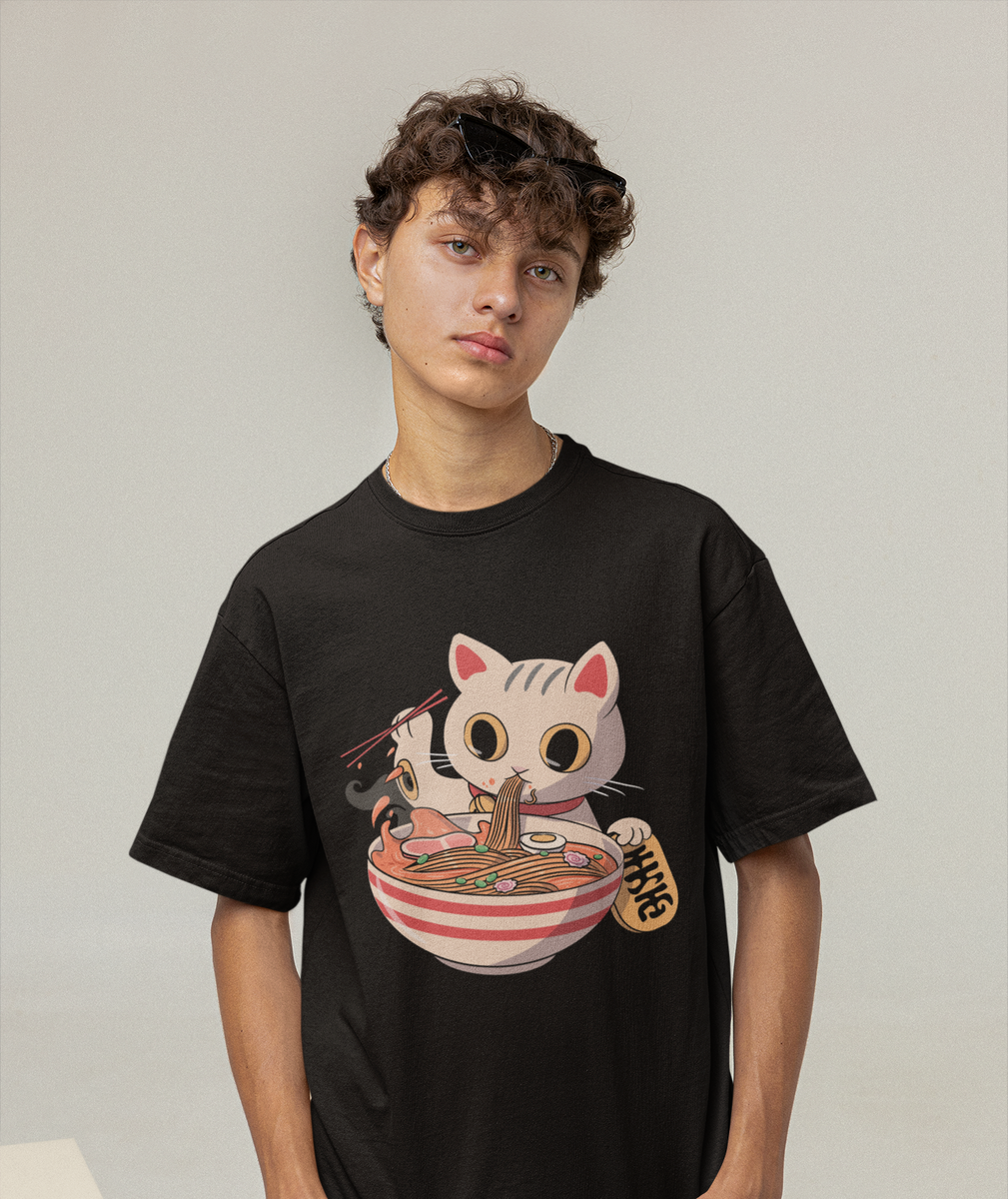 Nome do produto: Camiseta Classica - Gato Yakissoba