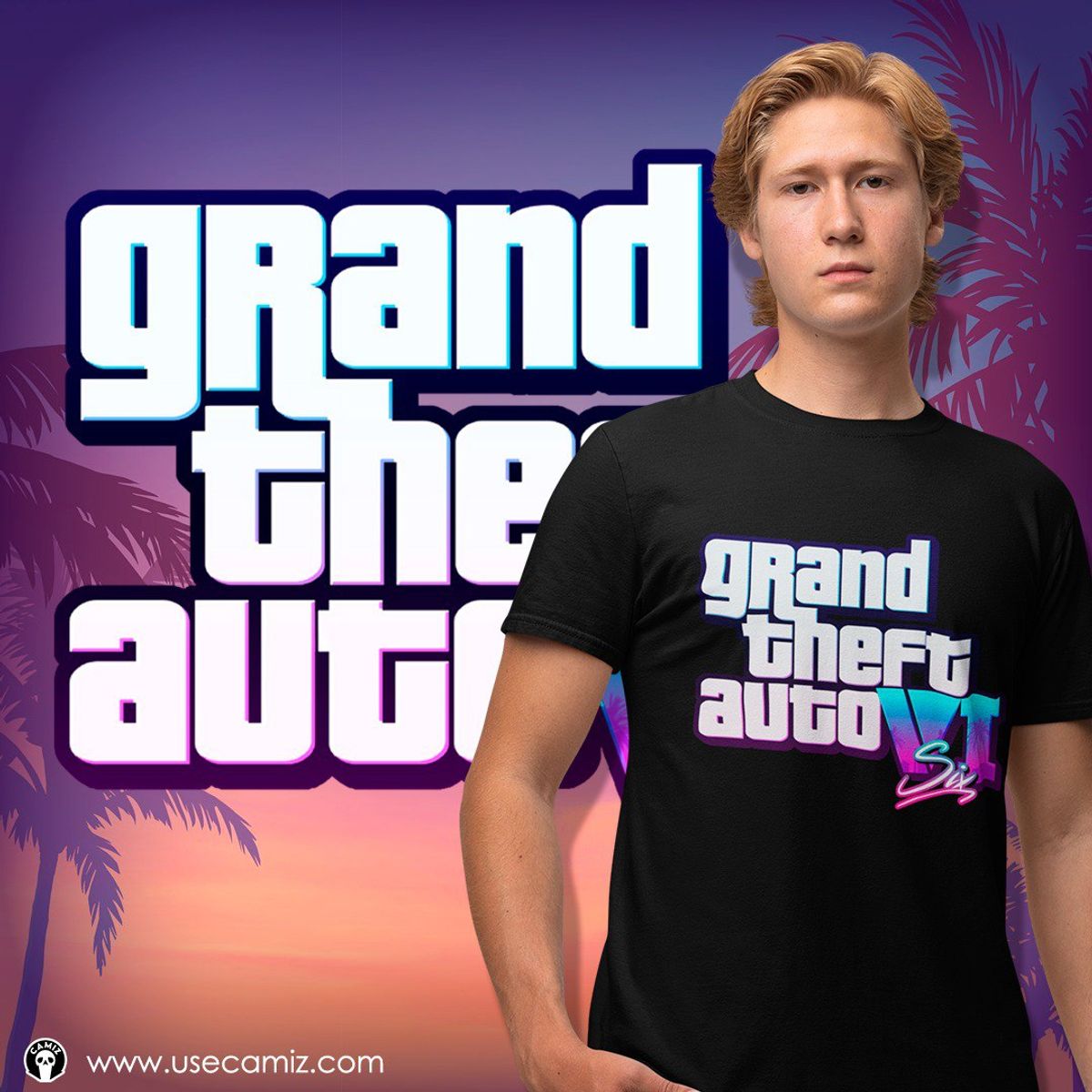 Nome do produto: Camiseta - GTA 6