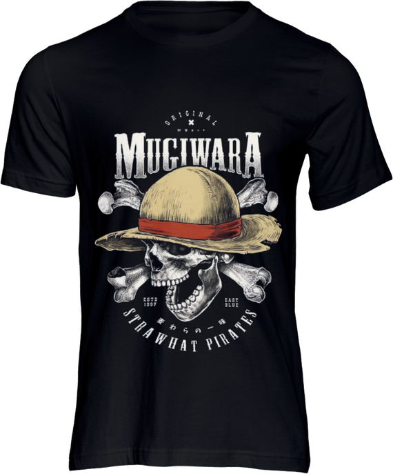 Camiseta One Piece Mugiwara